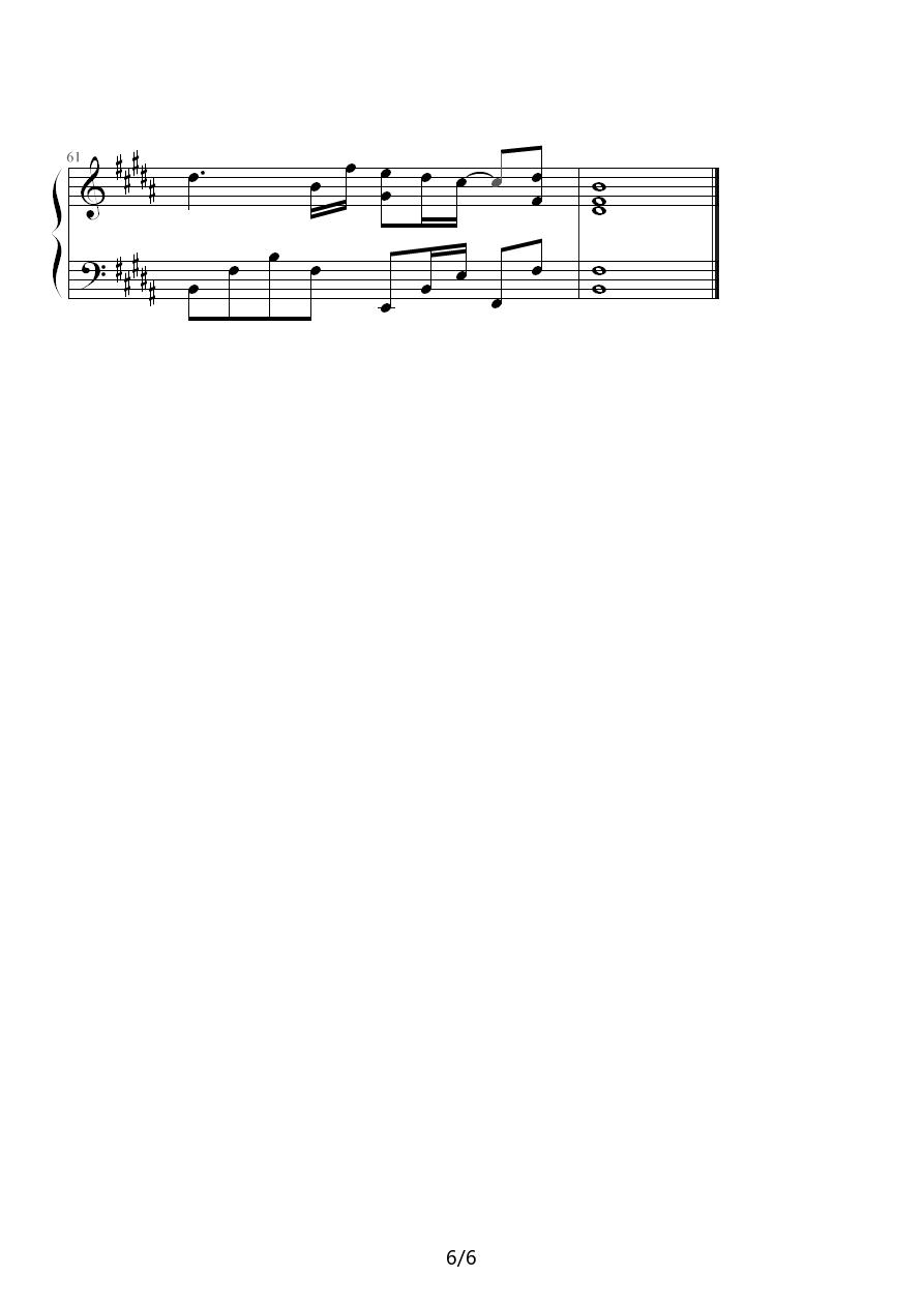 刻不容缓钢琴曲谱（图6）