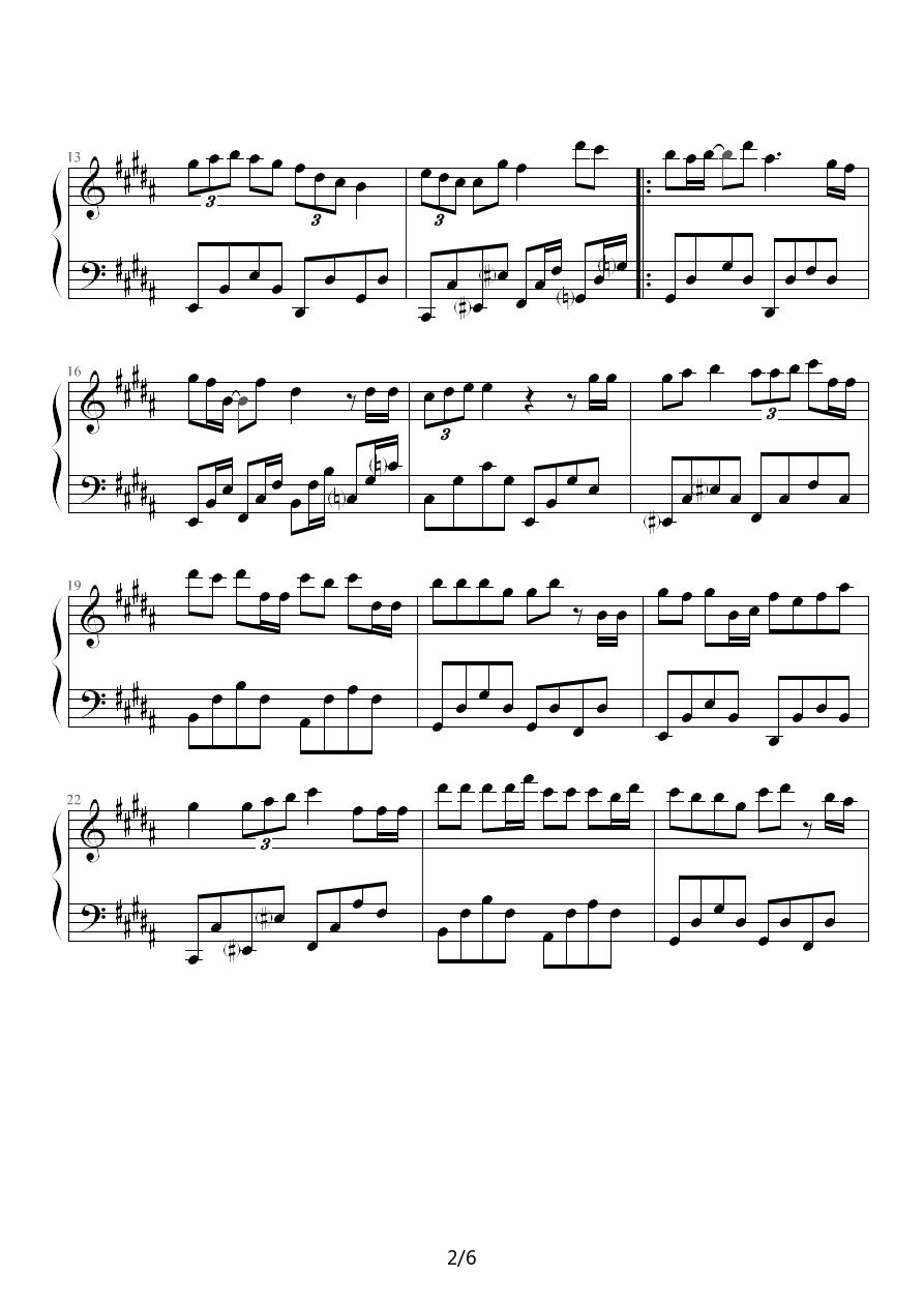 刻不容缓钢琴曲谱（图2）
