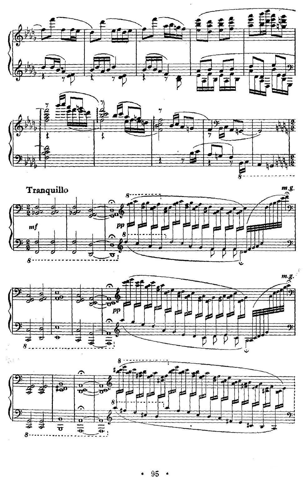 夜泊钢琴曲谱（图7）