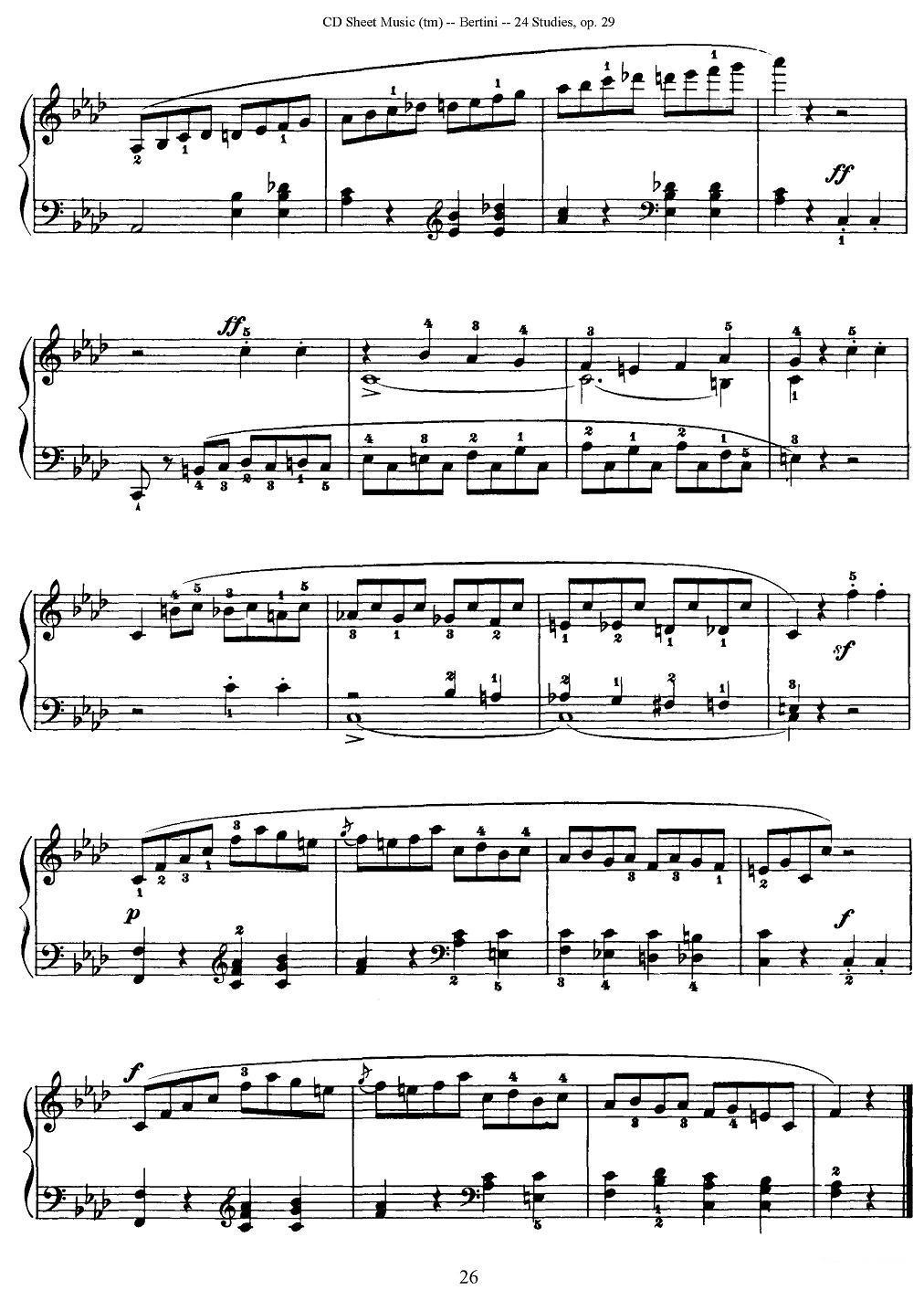 贝伦斯24首钢琴练习曲（16—20）钢琴曲谱（图6）