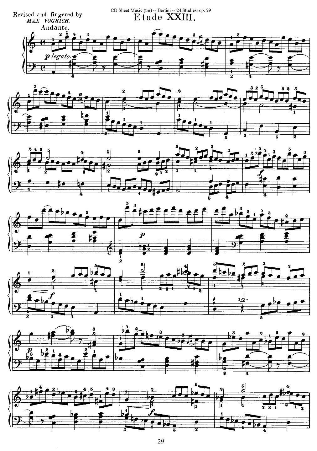 贝伦斯24首钢琴练习曲（21—24）钢琴曲谱（图3）