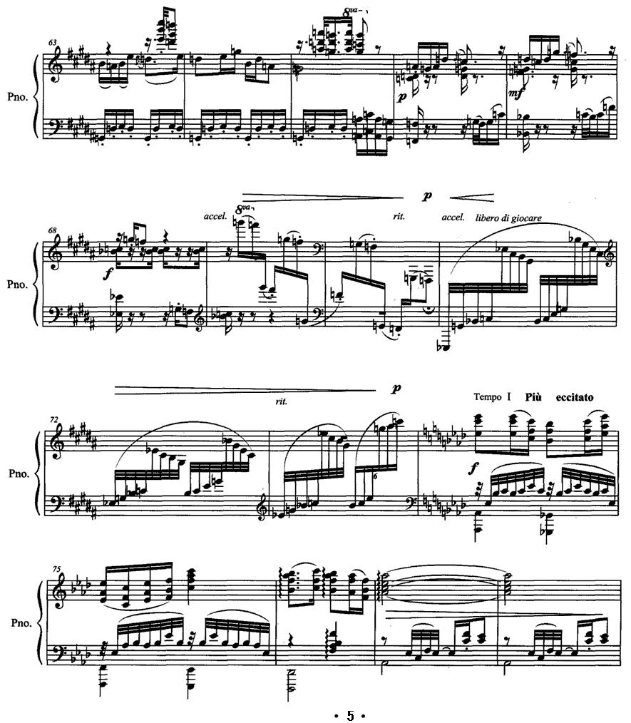 茉莉之爱（女高音+钢琴）钢琴曲谱（图5）
