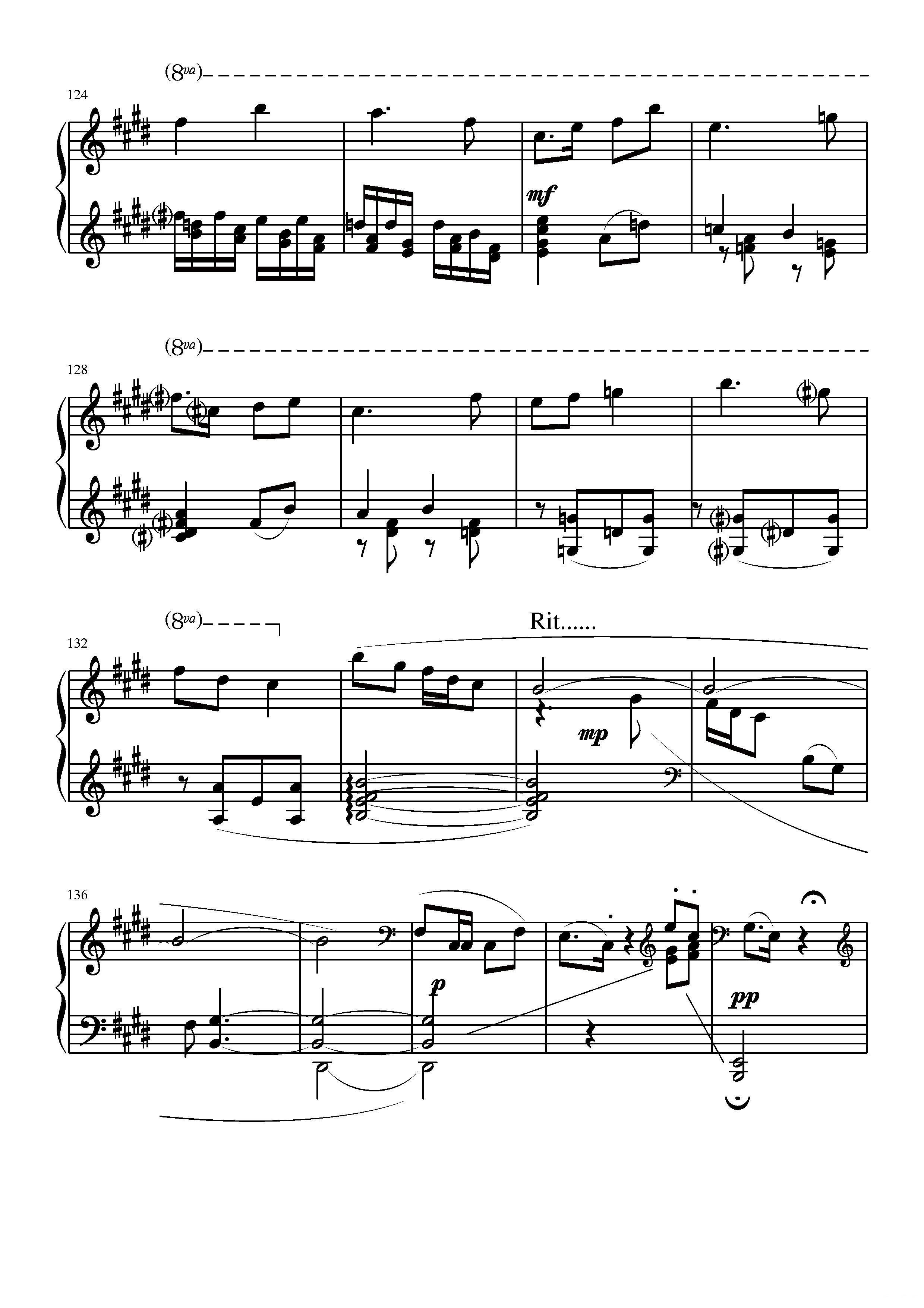 第一钢琴奏鸣曲（葛清作曲版）钢琴曲谱（图10）