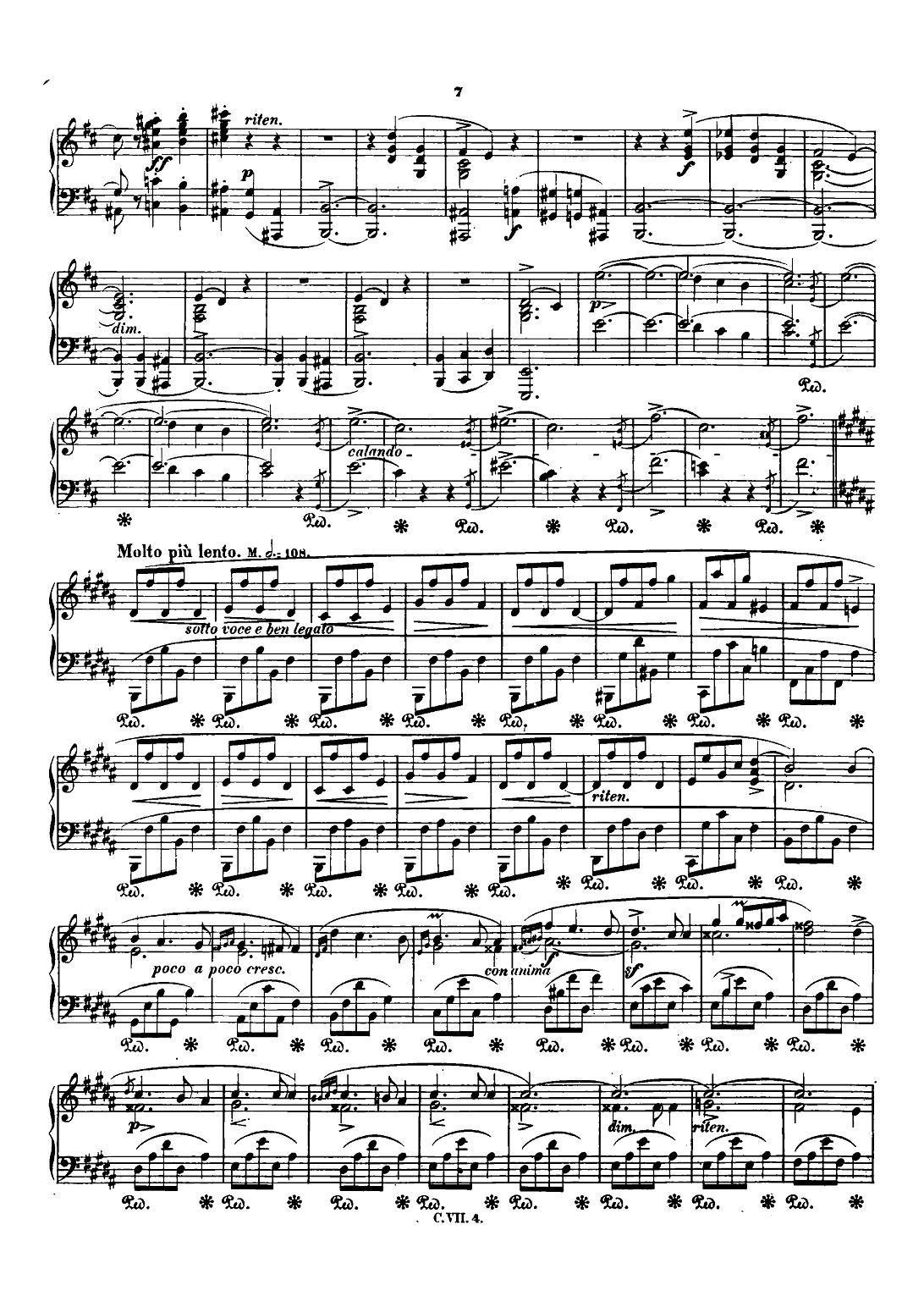 肖邦 钢琴谐谑曲 Chopin Scherzo（No.1 b小调，Op.20）钢琴曲谱（图6）