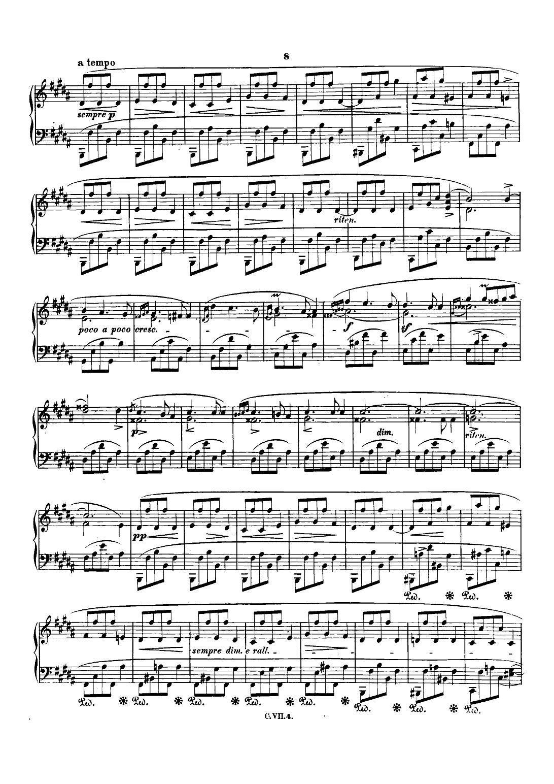 肖邦 钢琴谐谑曲 Chopin Scherzo（No.1 b小调，Op.20）钢琴曲谱（图7）