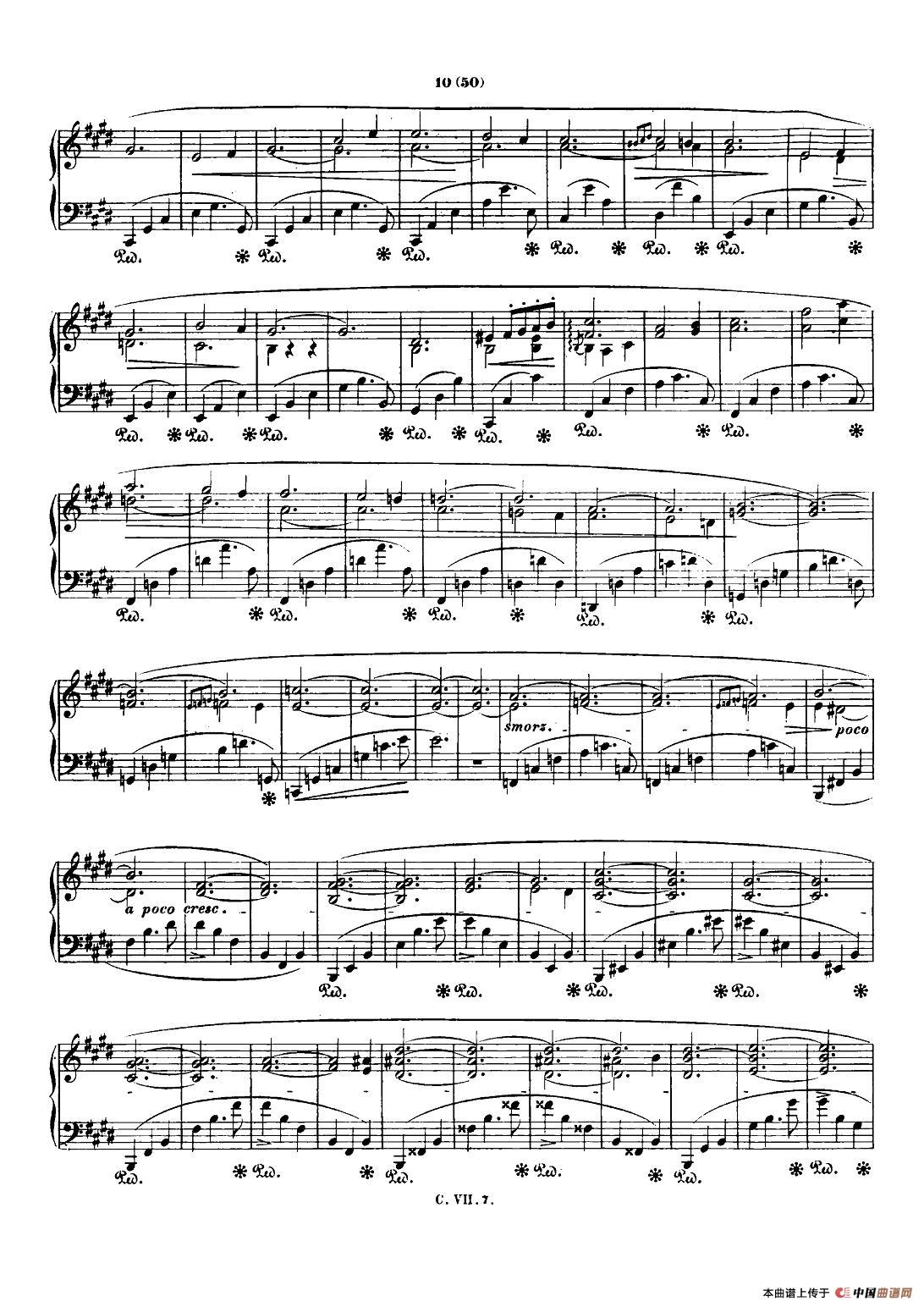 肖邦 钢琴谐谑曲 Chopin Scherzo（No.4  E大调，Op.54）钢琴曲谱（图5）