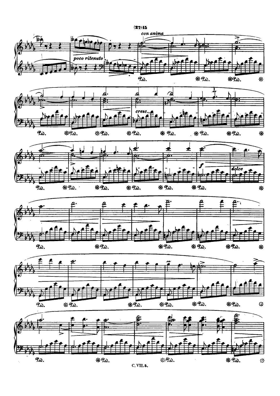 肖邦 钢琴谐谑曲 Chopin Scherzo（No.2 降b小调，Op.31）钢琴曲谱（图14）