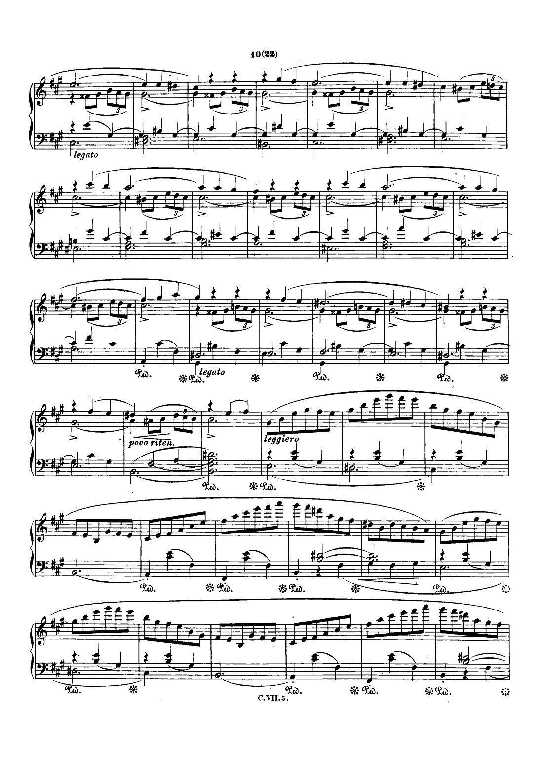 肖邦 钢琴谐谑曲 Chopin Scherzo（No.2 降b小调，Op.31）钢琴曲谱（图9）