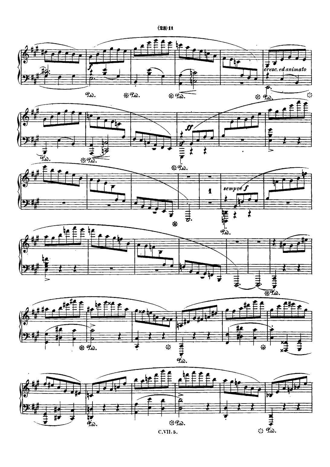 肖邦 钢琴谐谑曲 Chopin Scherzo（No.2 降b小调，Op.31）钢琴曲谱（图10）