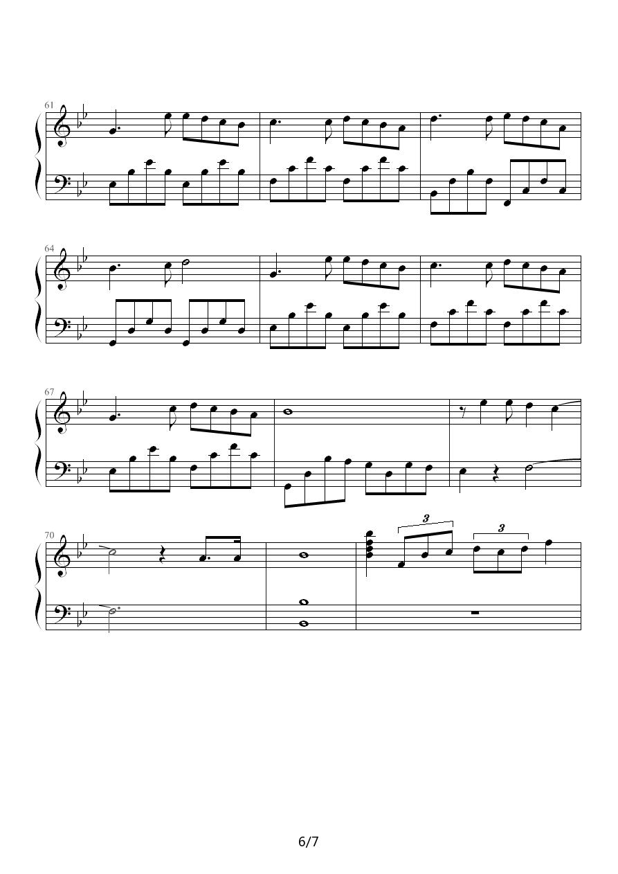 Stepy （小红帽）钢琴曲谱（图6）