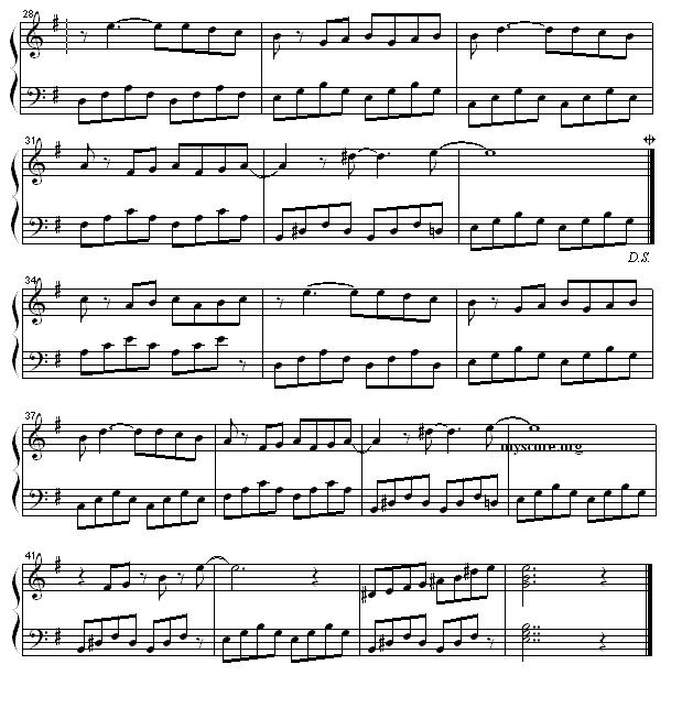 钢琴公主的浪漫钢琴：永远钢琴曲谱（图3）