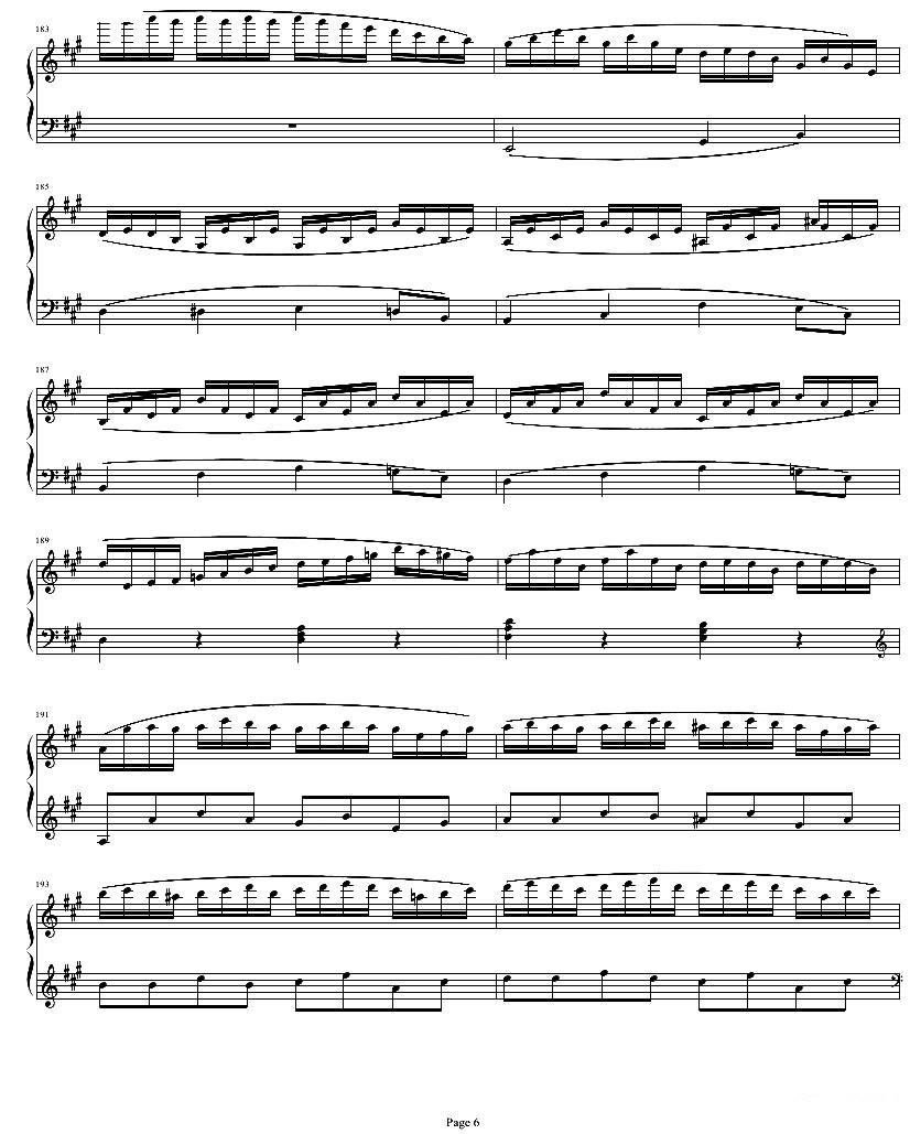 贝多芬钢琴协奏曲Op61第一乐章钢琴曲谱（图6）
