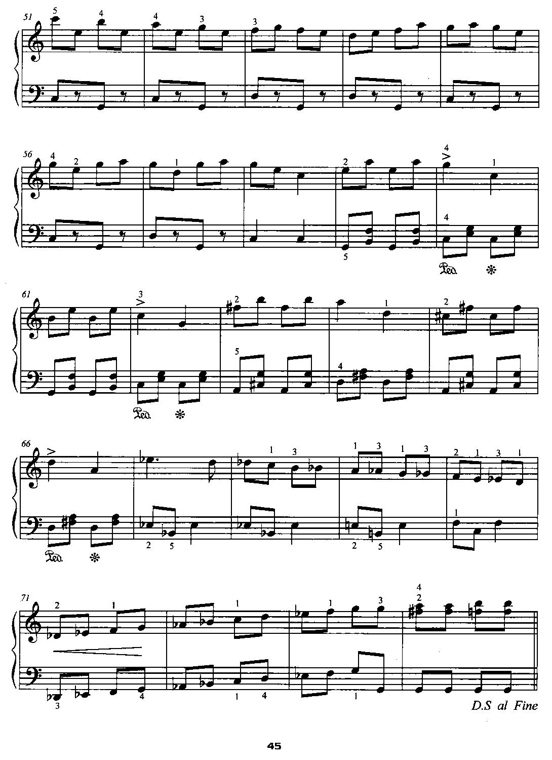 绳子舞曲钢琴曲谱（图3）