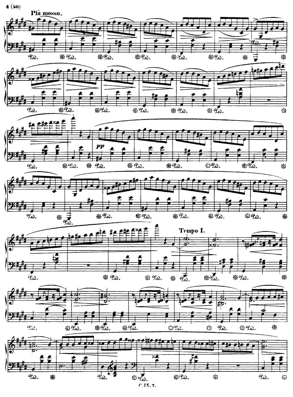 升c小调圆舞曲Op.64-2 钢琴曲谱（图3）