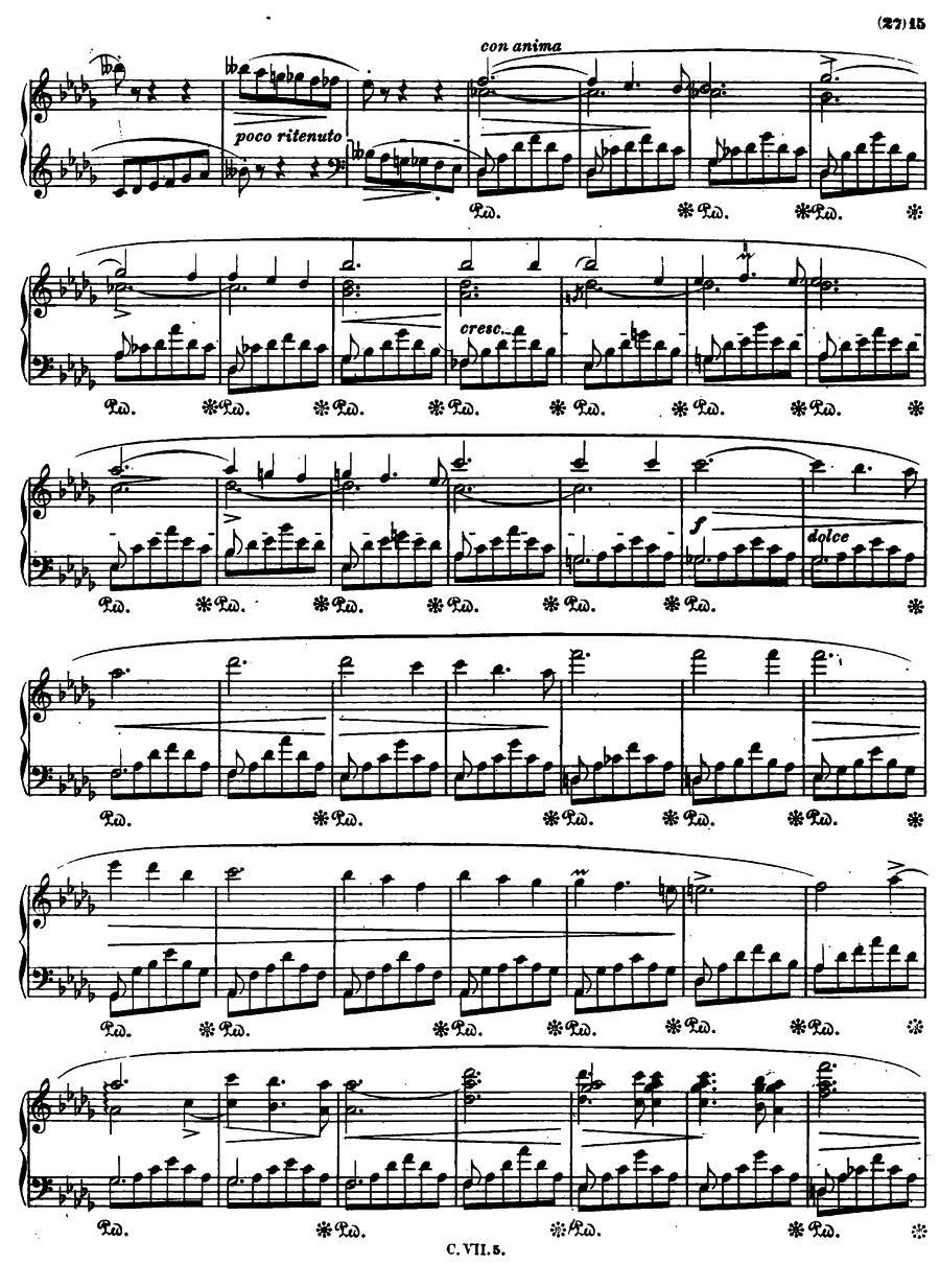 降b小调钢琴谐谑曲Op.31（第二号）钢琴曲谱（图14）