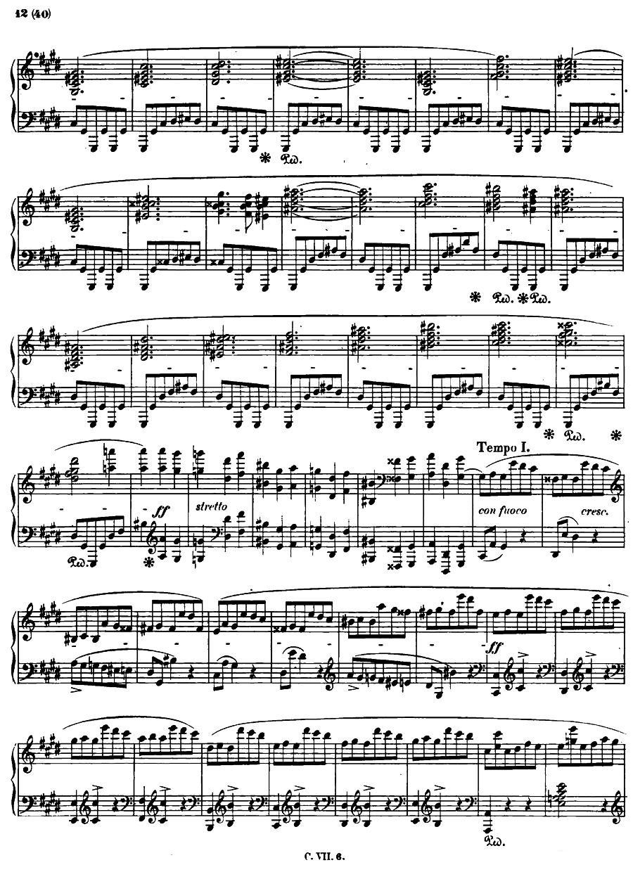 升c小调钢琴谐谑曲Op.39（第三号）钢琴曲谱（图11）