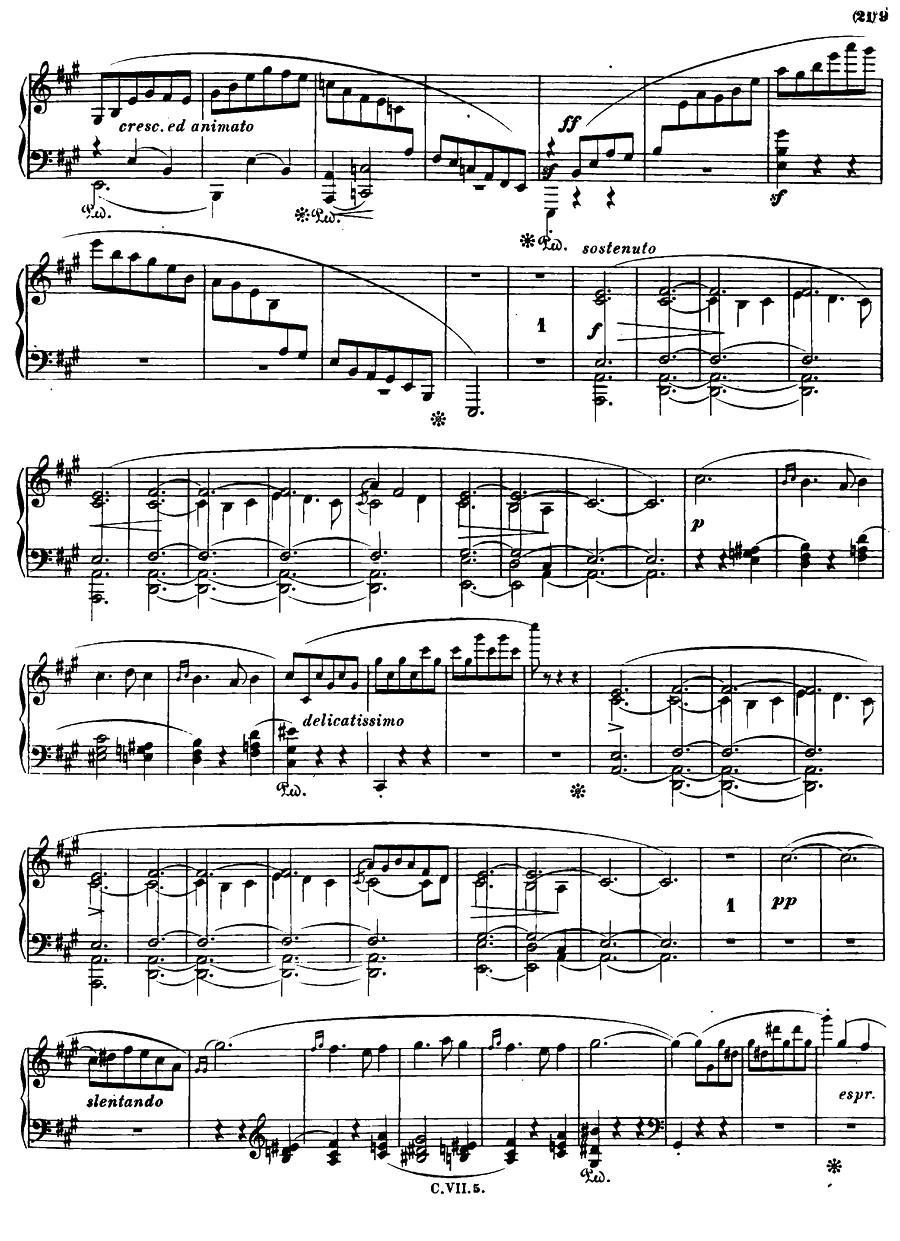 降b小调钢琴谐谑曲Op.31（第二号）钢琴曲谱（图8）