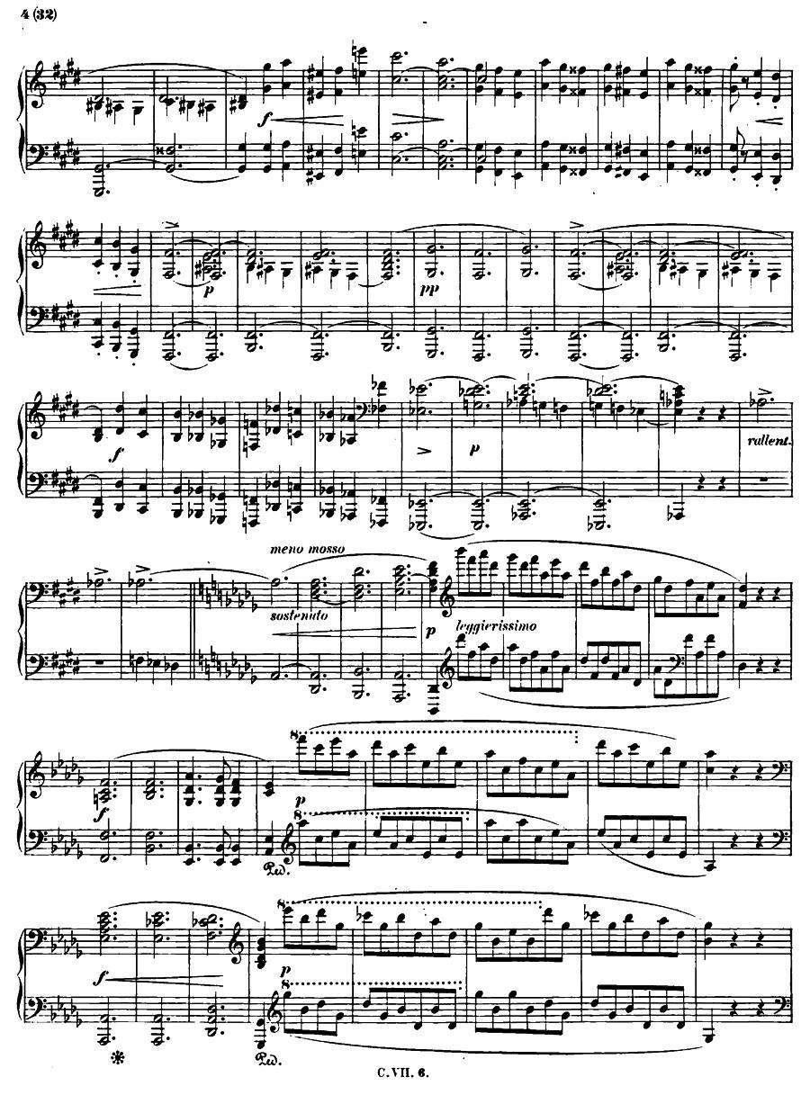 升c小调钢琴谐谑曲Op.39（第三号）钢琴曲谱（图3）