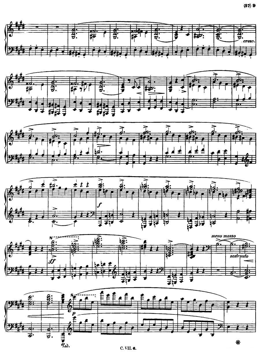 升c小调钢琴谐谑曲Op.39（第三号）钢琴曲谱（图8）