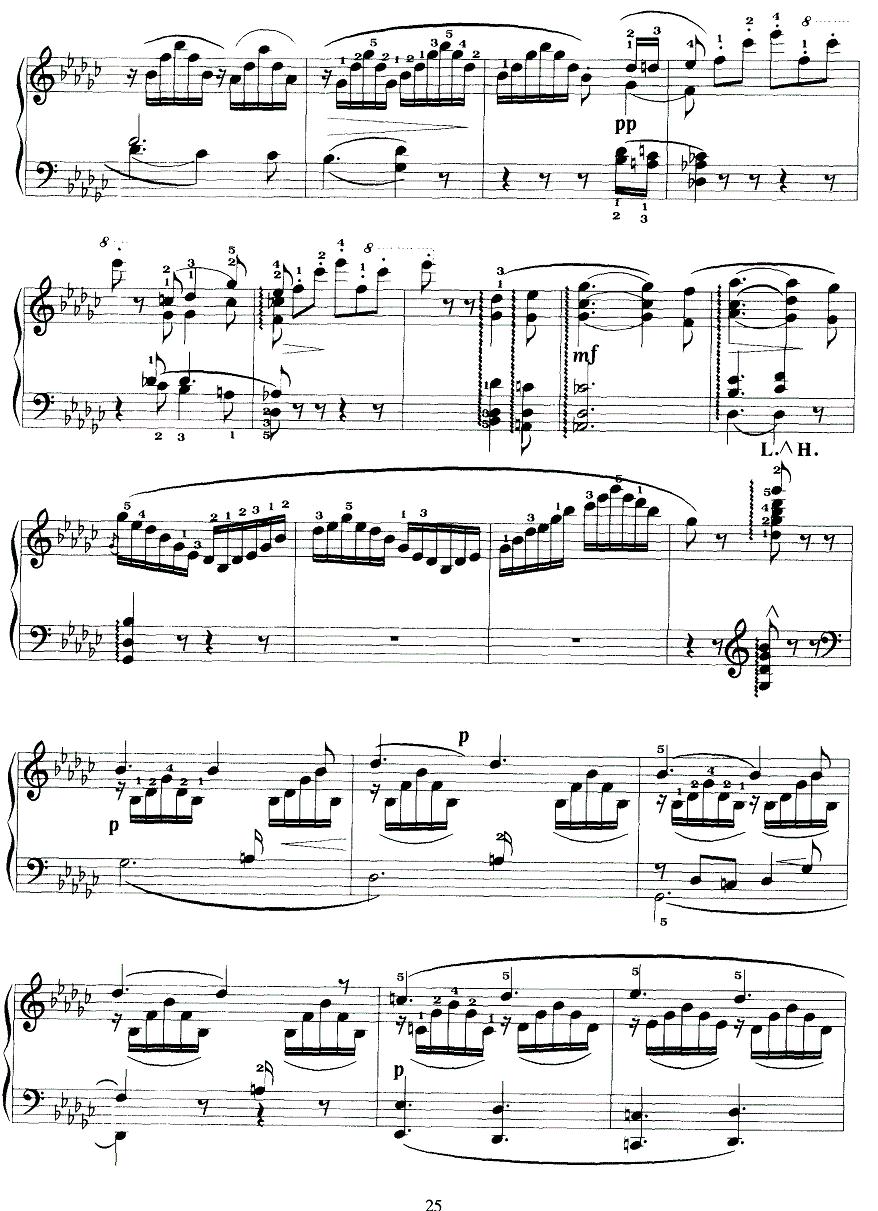 徐徐的微风钢琴曲谱（图2）