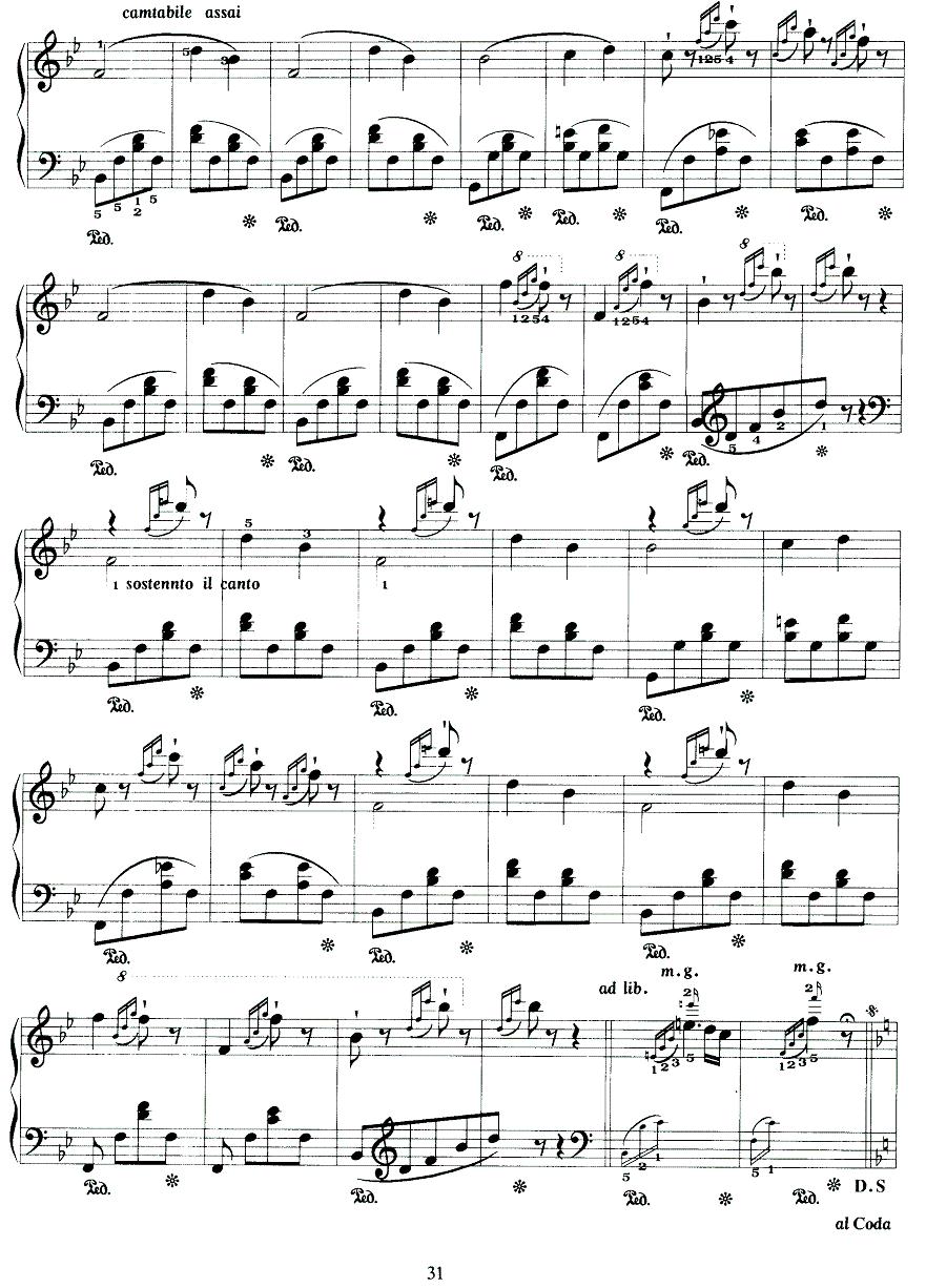 知更鸟之歌钢琴曲谱（图2）