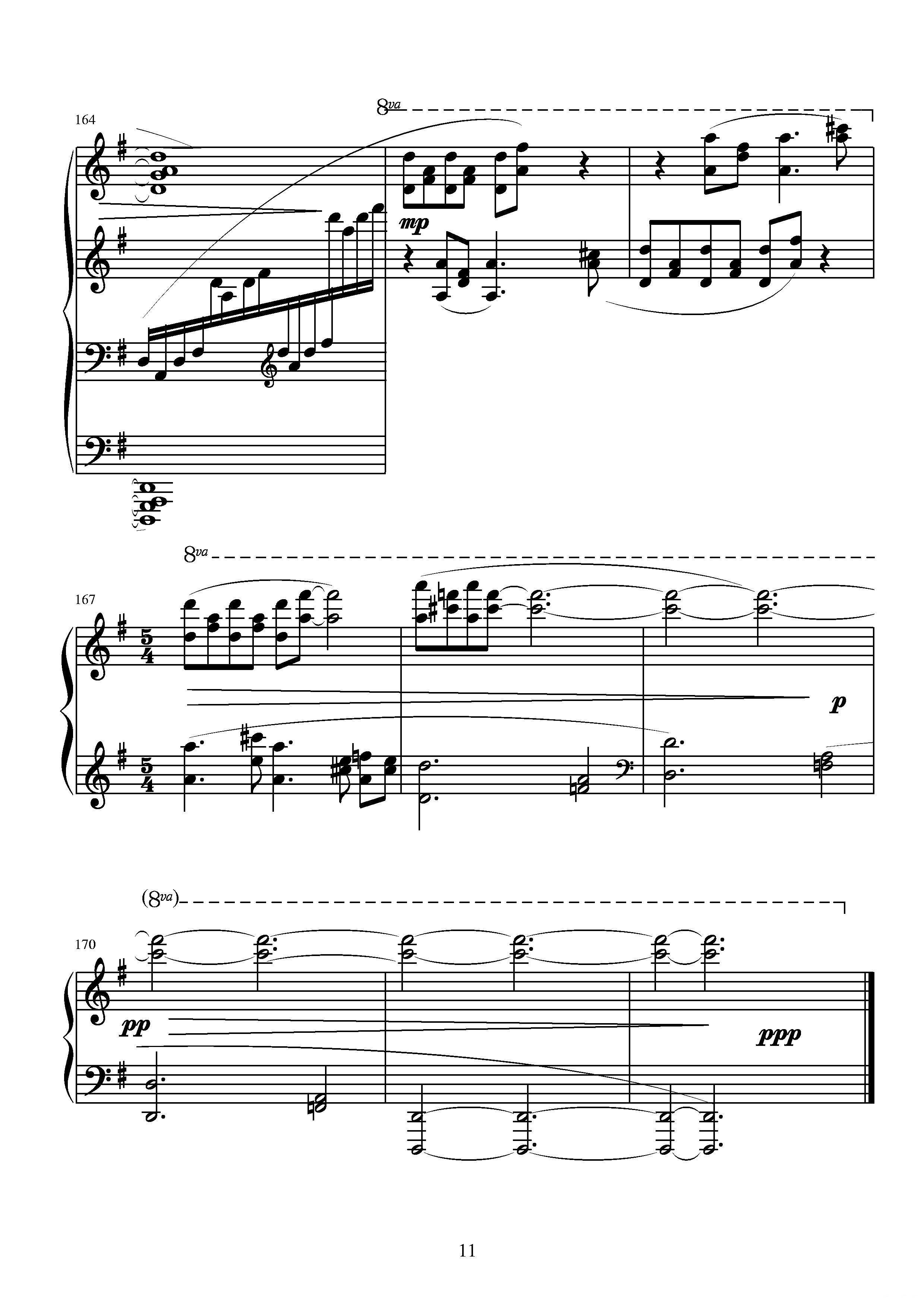 第十三钢琴奏鸣曲（葛清钢琴作品）钢琴曲谱（图20）