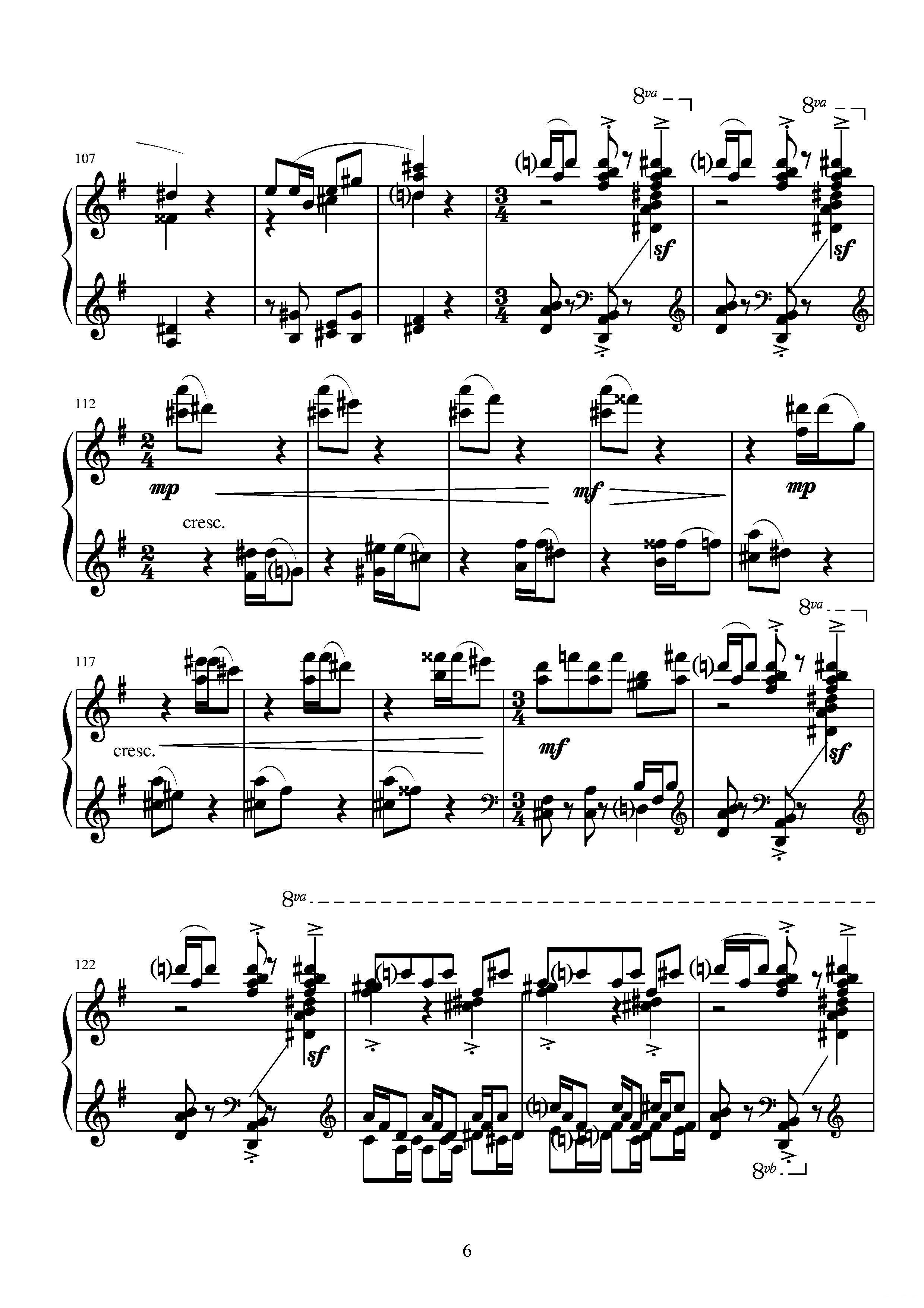 第十三钢琴奏鸣曲（葛清钢琴作品）钢琴曲谱（图15）