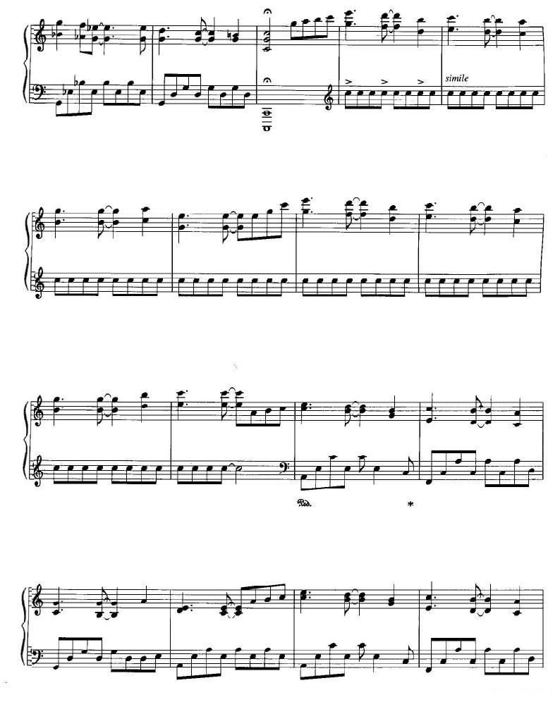Joy To The World钢琴曲谱（图4）