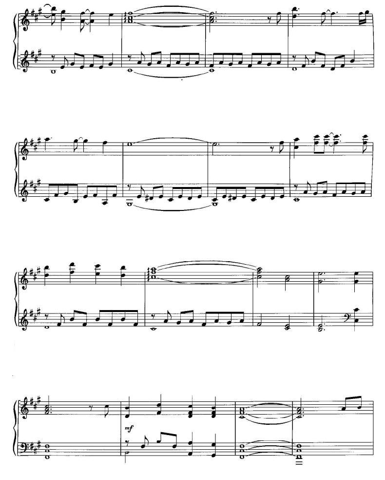 O Come, O Come, Emmanuel钢琴曲谱（图4）