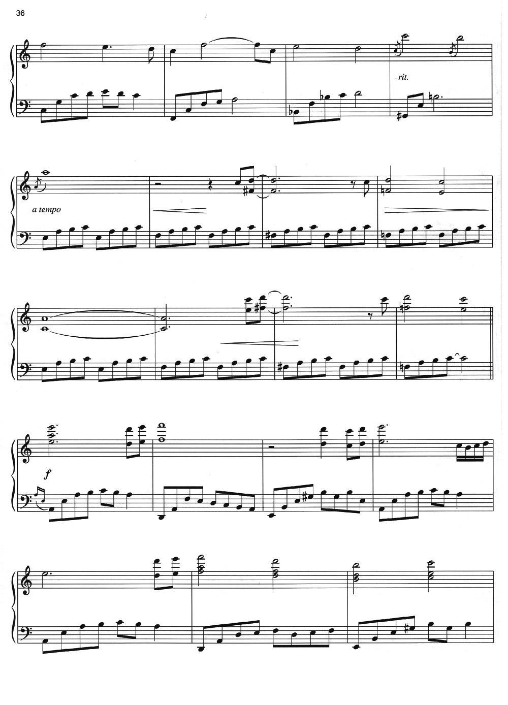 Nocturne 钢琴曲谱（图3）