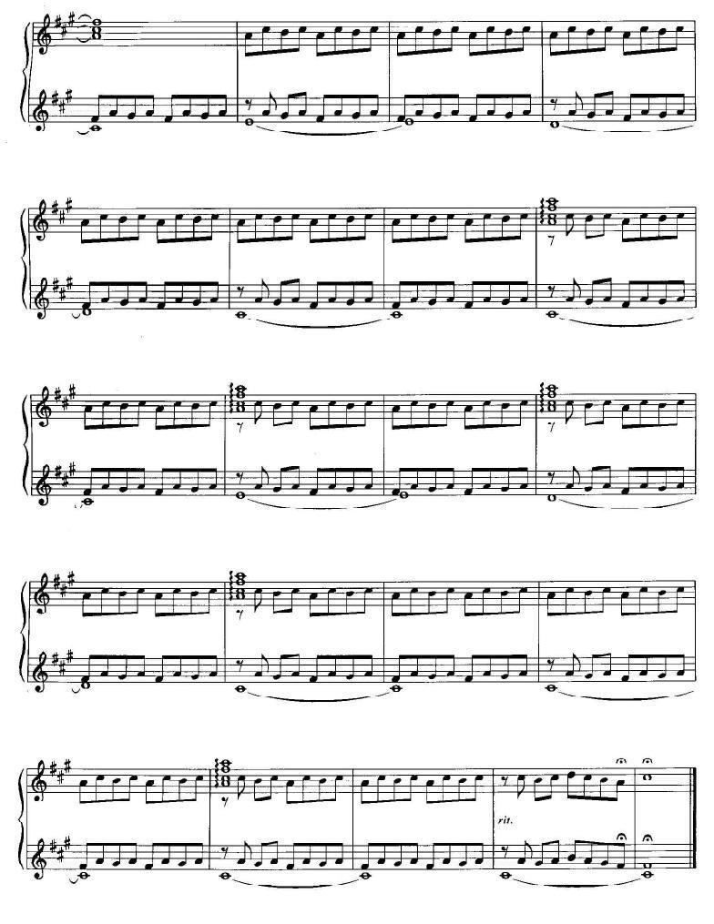 O Come, O Come, Emmanuel钢琴曲谱（图7）