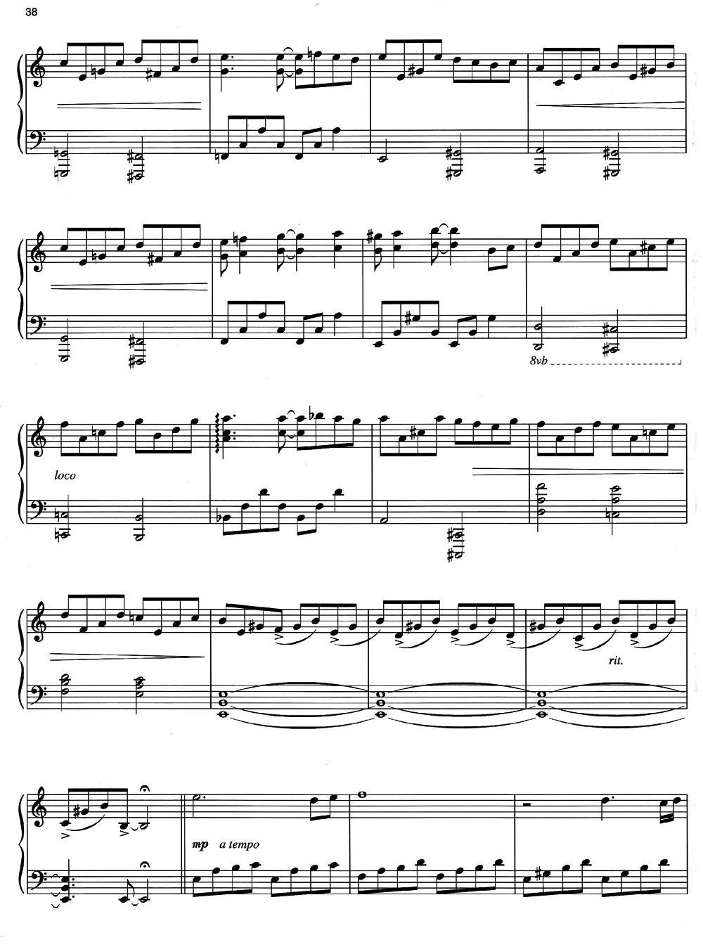 Nocturne 钢琴曲谱（图5）