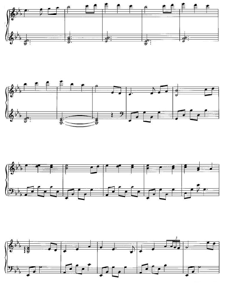 The First Noel钢琴曲谱（图3）