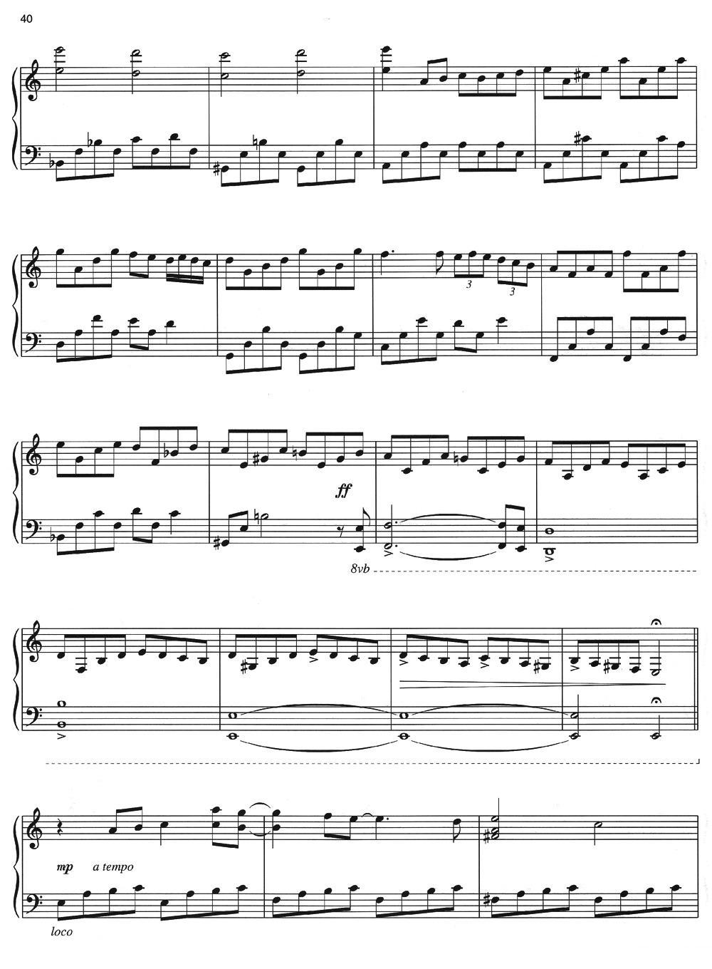 Nocturne 钢琴曲谱（图7）