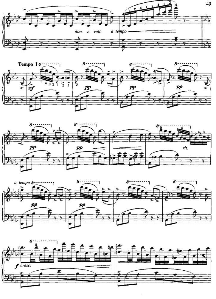 黄昏鸟鸣钢琴曲谱（图3）