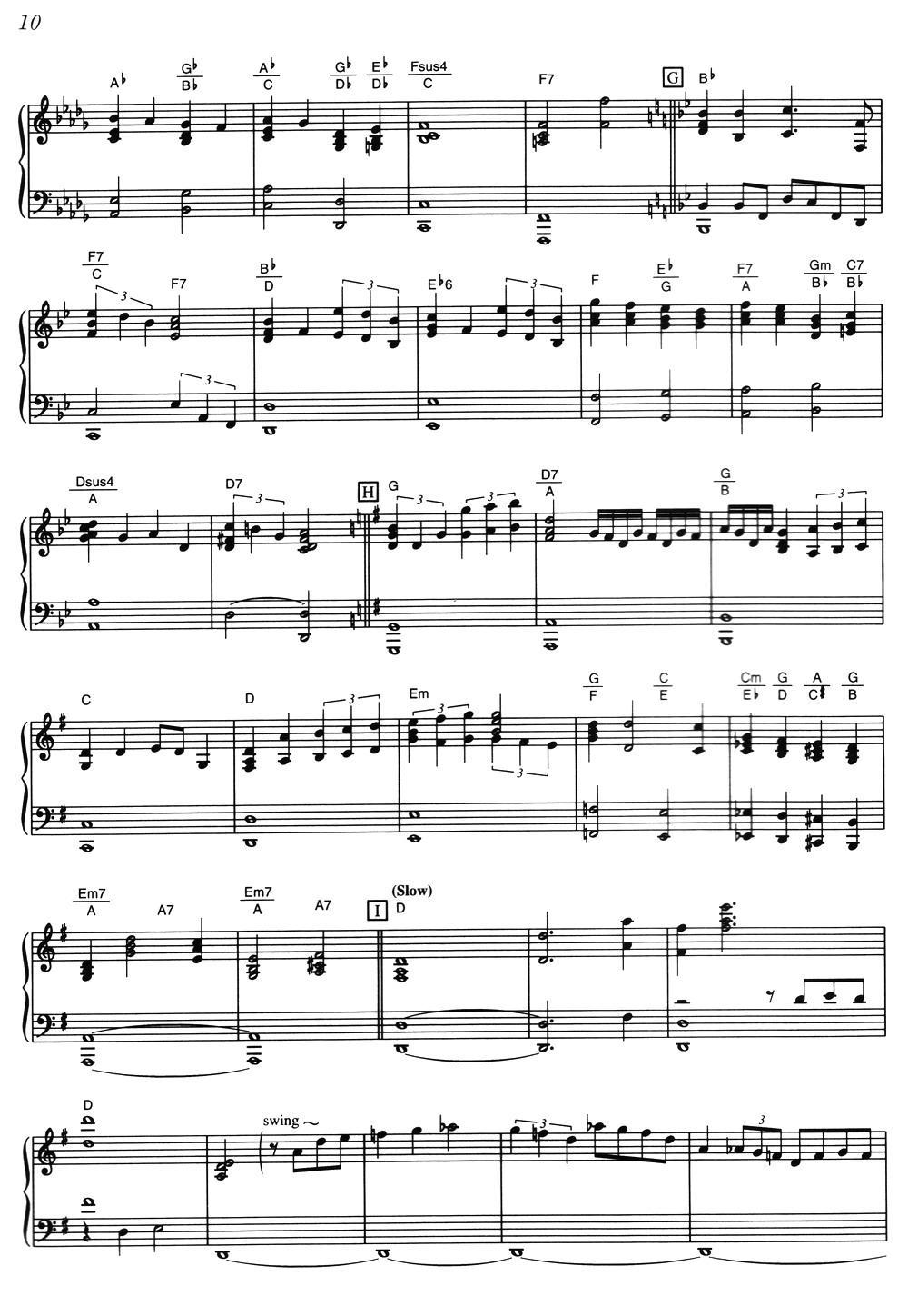 The Legend Of The Pianist（《海上钢琴师》选曲）钢琴曲谱（图5）