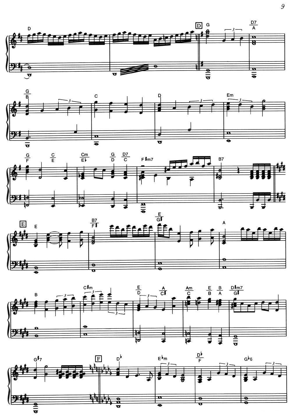 The Legend Of The Pianist（《海上钢琴师》选曲）钢琴曲谱（图4）