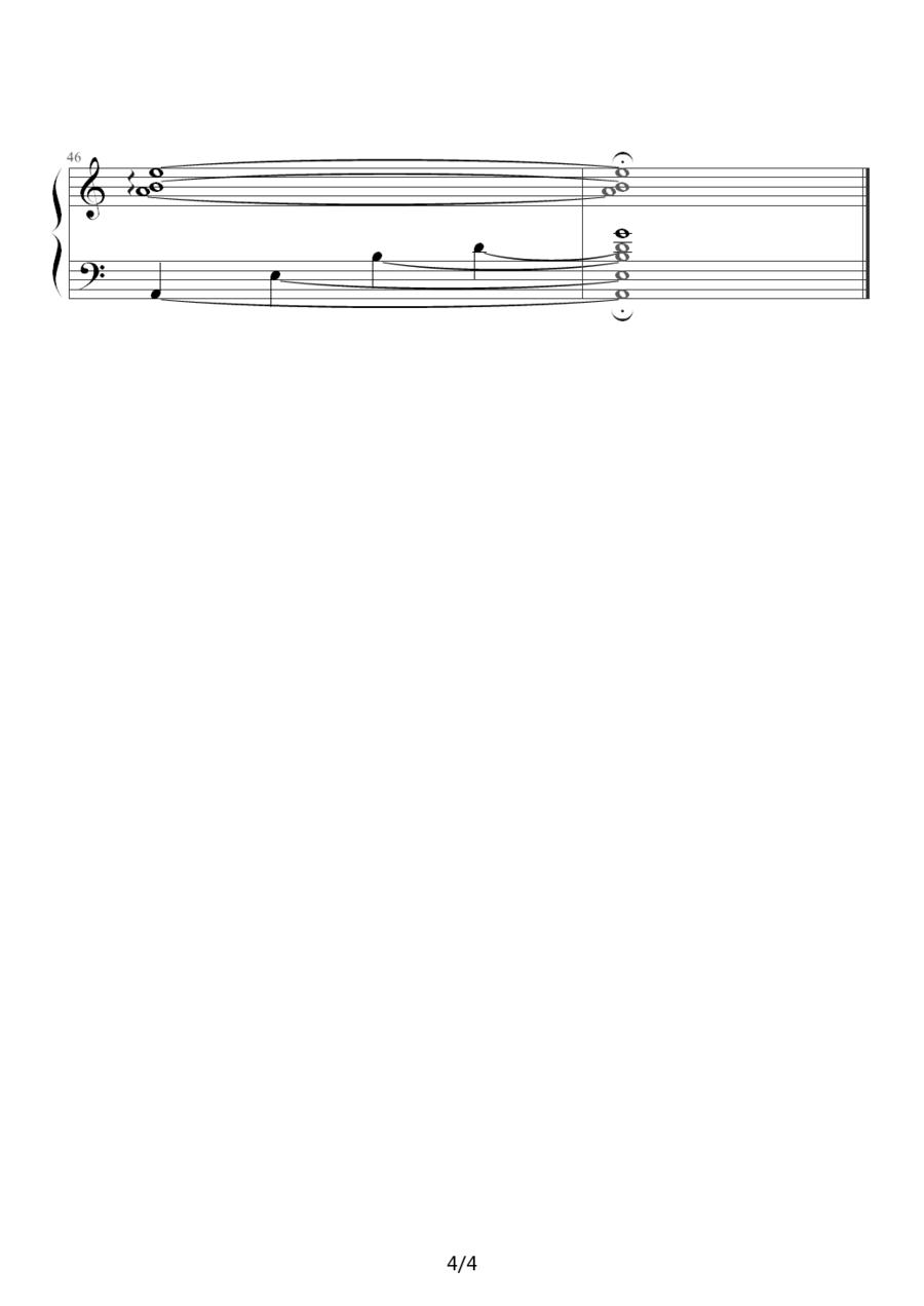 风のとおり道（风之通道）（《龙猫》插曲 ）钢琴曲谱（图4）