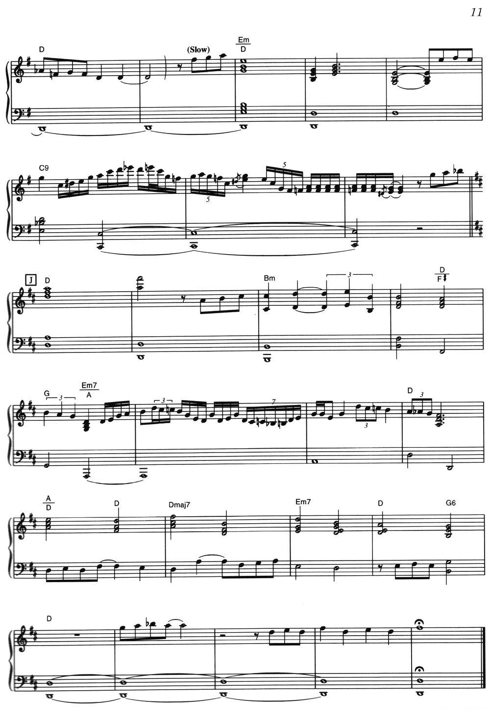The Legend Of The Pianist（《海上钢琴师》选曲）钢琴曲谱（图6）