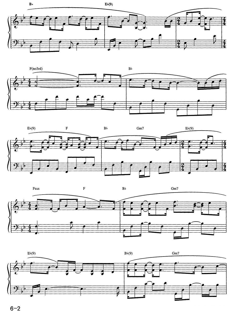 DREAM COME TRUE钢琴曲谱（图2）