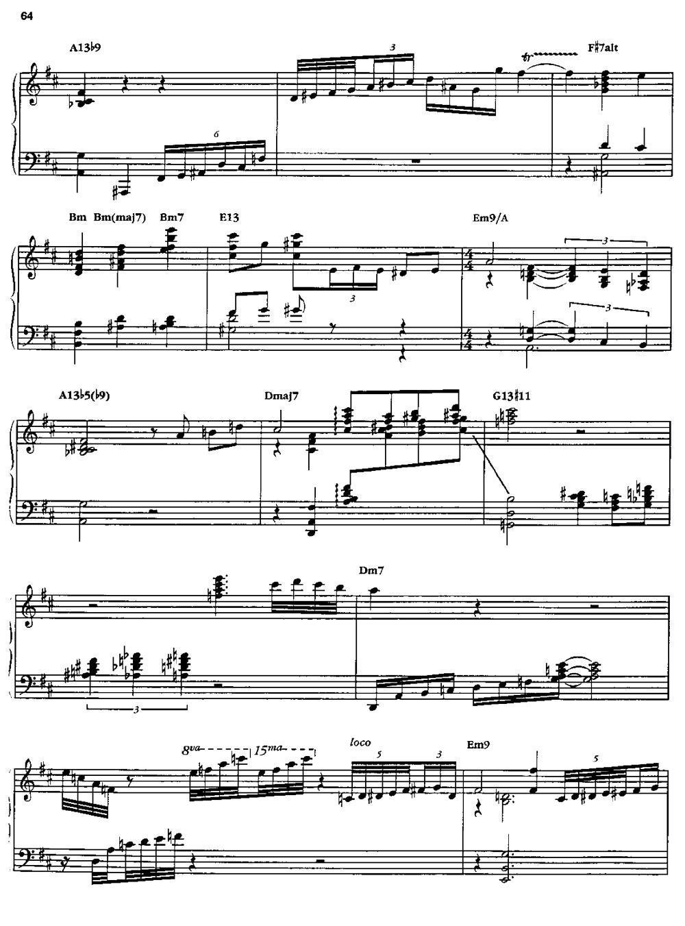 TENDERLY钢琴曲谱（图2）