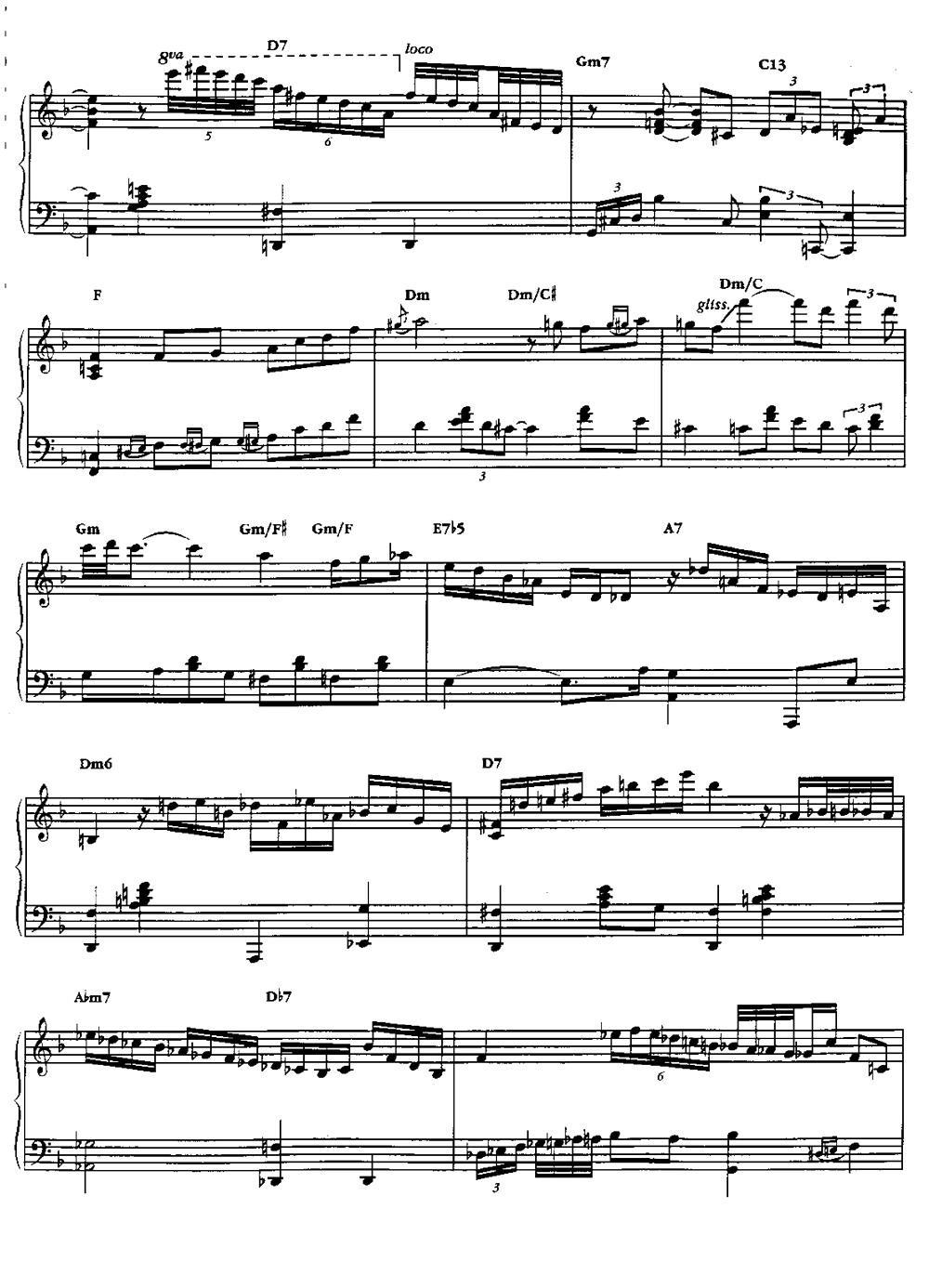 IN A SENTIMENTAL MOOD钢琴曲谱（图11）