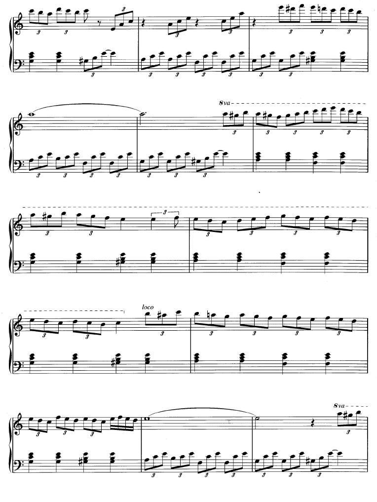 The Firedance钢琴曲谱（图6）