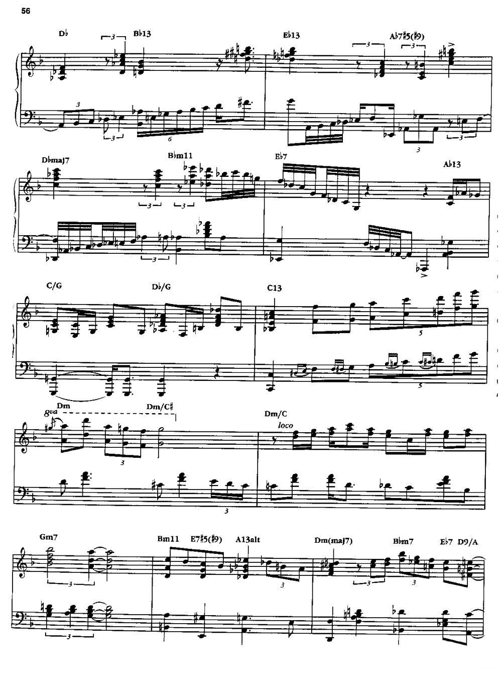 IN A SENTIMENTAL MOOD钢琴曲谱（图10）
