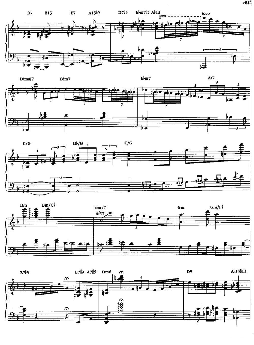 IN A SENTIMENTAL MOOD钢琴曲谱（图15）