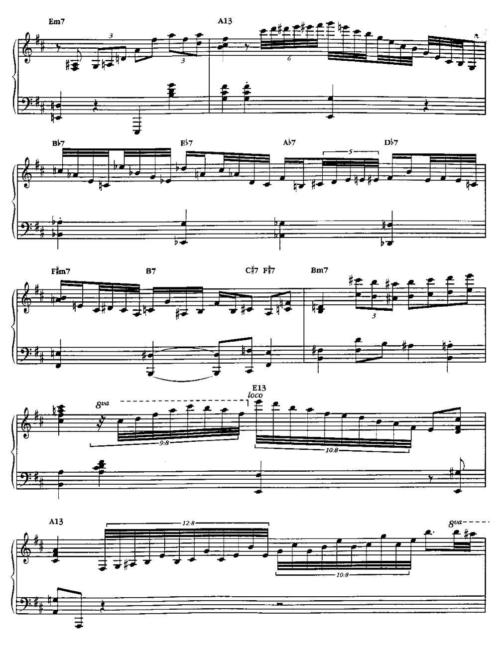 TENDERLY钢琴曲谱（图5）