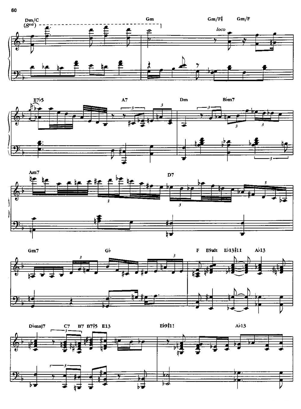 IN A SENTIMENTAL MOOD钢琴曲谱（图14）