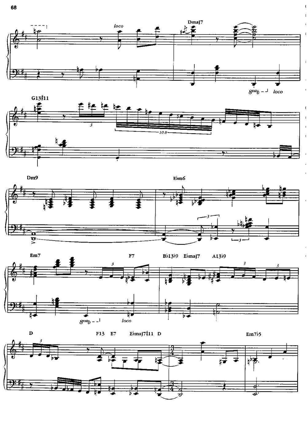 TENDERLY钢琴曲谱（图6）