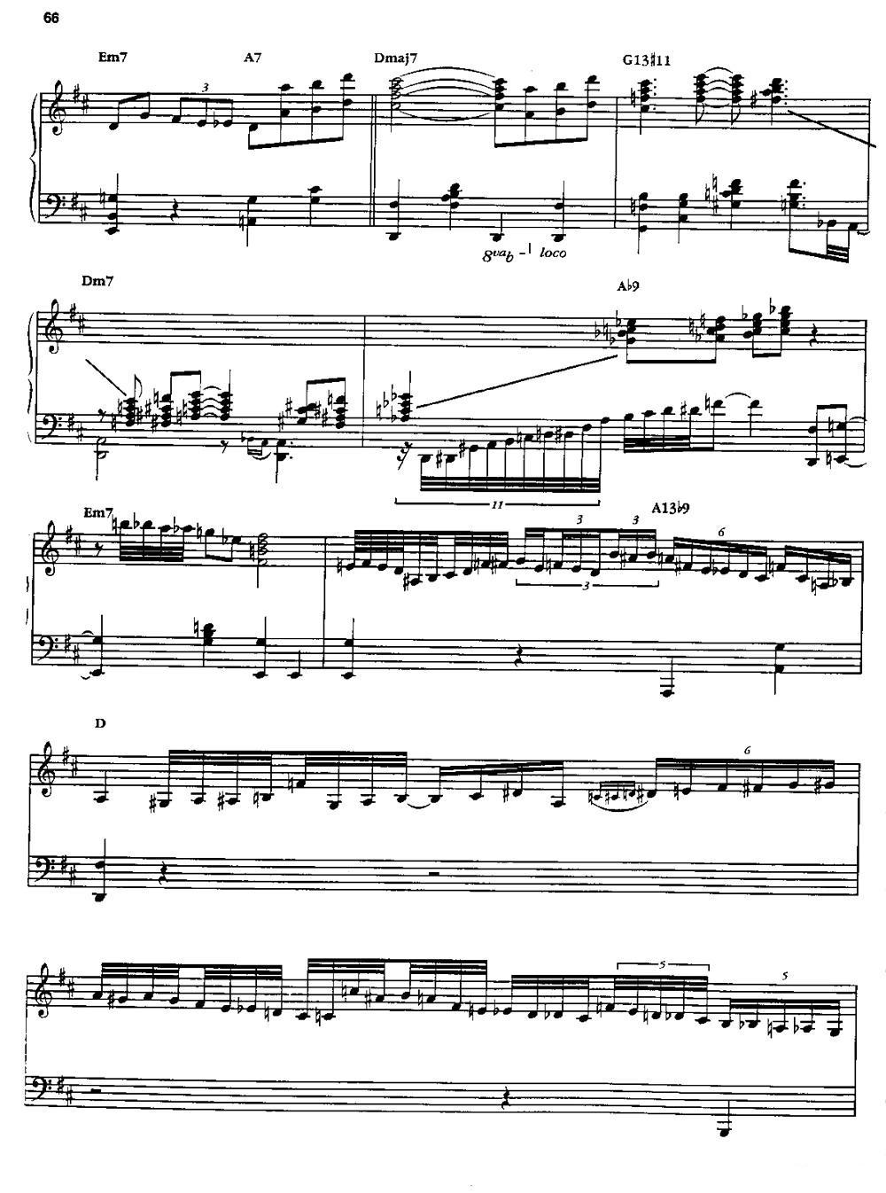 TENDERLY钢琴曲谱（图4）
