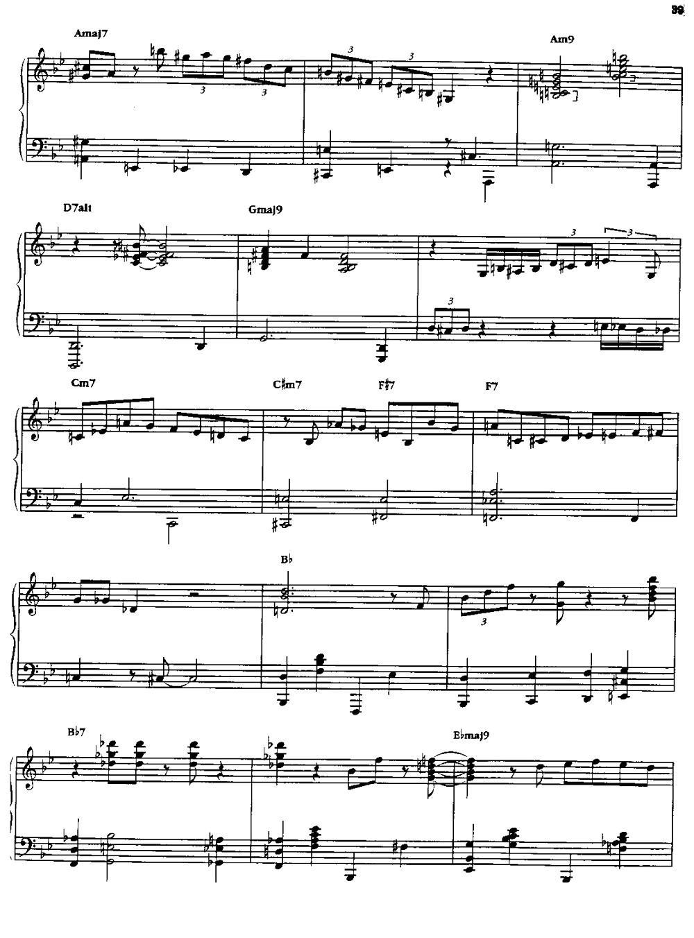 CHEROKEE钢琴曲谱（图7）